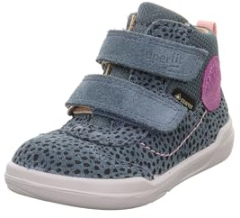 Superfit SUPERFREE Leicht gefütterte Gore-Tex, Scarpe per Chi Inizia a Camminare, Hellblau/Lila 8020, 23 EU Larga