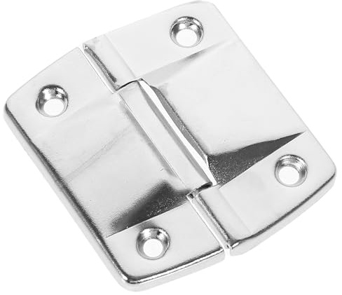 DOITOOL Lot de 6 Charnières de Support en Fer Robustes pour Boîtier, Armoire ou Coffre, Charnières Stables pour Bricolage, Montage Droit et Gauche, Accessoires Quincaillerie pour Boîte