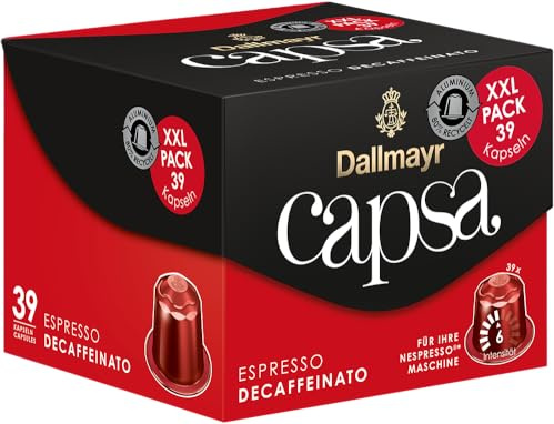 Dallmayr Capsa Espresso entkoffeiniert 39 Kapseln
