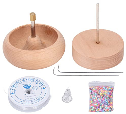 Tnfeeon Perlenspinnerschale, Schmuckherstellung, Perlenspinner, DIY-Perlen-Drehschale für DIY-Perlenhandwerk