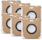 Dreame 6x Original Dreame 2,5 L Staubsaugerbeutel, Kompatibel mit Staubsaugerstation Z10, Großes Fassungsvermögen, Schnelles Entleeren - 6er Pack