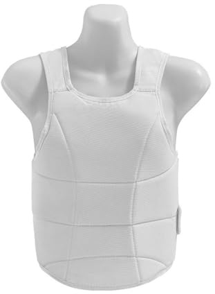 Thewasc Protections de poitrine de karaté haute résistance aux chocs en tissu Oxford pour entraînement et compétition