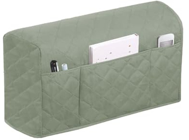 NJBTOMJ Fundas para reposabrazos de sofá: Fundas Protectoras Antideslizantes y extraíbles, Fundas para reposabrazos de sofá a Prueba de arañazos, 2 Unidades.(Size:2pc,Color:Verde)