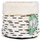 Good Design Works Plant Pot Cover, Cotton, Cream, 18 x 17 x 18 cm