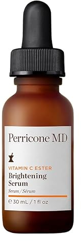 Perricone MD Vitamin C Brightening Serum 30ml – Reduces Dark Spots & Discoloration, Smooths Skin Texture – Lightweight Formula for Radiance & Even Tone – Minimizes Fine Lines & Crow’s Feet