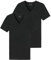 Schiesser Herren 2 Pack Unterhemd V-ausschnitt Mit Arm 95/5 Organic Wander-Shirt, Schwarz_173982, 3XL EU