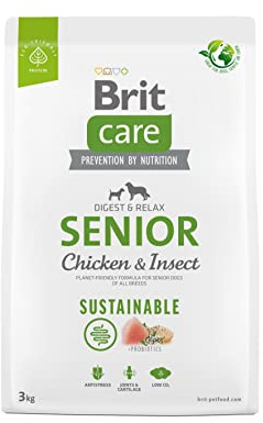 Brit Care Dog Sustainable Chicken & Insect Nourriture sèche pour chien 3 kg