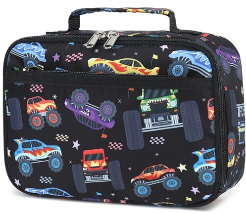 CAMTOP Lunch Box Kids Boys Insulated Lunch Cooler Bag Reusable Lunch Tote Kit for School Travel