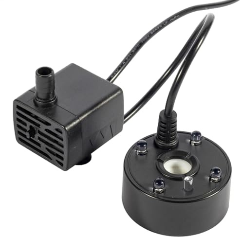 à ultrasons – à ultrasons avec lumières LED | Machine à brouillard pour étang, de bassin, de brouillard pour fontaine à eau, étang, aquarium