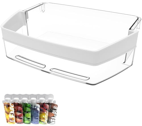 WR71X11044 WR71X11059 Refrigerator Door Shelves Bin (Right Side) Compatible with G-E Fridge Door Shelf Replacement CFE28 CWE23 Fit for G-E Refrigerator Parts PS6011779 AP5656690 2691847 EAP6011779