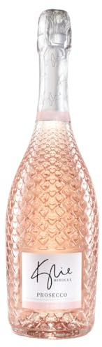 Kylie Minogue Signature Prosecco Rose 75cl, Elegant Sparkling Rose in a Heart-Emblazoned Bottle, Perfect for Gifting and Celebrations, Made in Italy