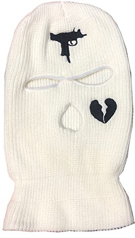 YAMEE Balaclava à 3 Trous pour Homme et Femme - Cagoule d'Hiver Tricotée pour Ski et Sports