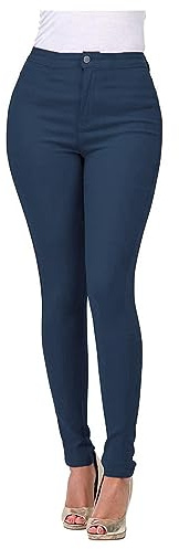 Pantalones Vaquero Mujer Jeans Pantalón Largo Moda Mezclillas Casual Pantalones Bolsillo Denim Verano Primavera Deportes elástico Slim Fit Cintura Alta Original Jeans Pant 2025