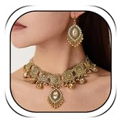 Peraca Cris Jhumkas Indian Earrings Long Dangling Traditional Jewelry Set for Women Wedding Party Gift Accessories
