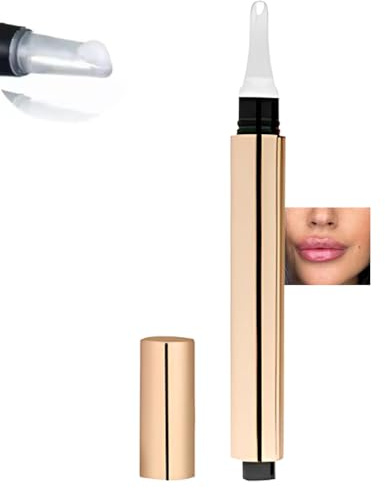 Glow Tulip Lip Plumper, Glow Tulip Lip, Silicone Plump Stick Volumize Your Lips Instantly, Natural Plump Long Lasting (Gold)