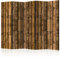 RAUMTEILER/PARAVENT B&D XXL Raumteiler Holz-Optik Foto Paravent 225x172 cm beidseitig auf Vlies-Leinwand Bedruckt Trennwand Spanische Wand Sichtschutz Raumtrenner Home Office braun f-B-0103-z-c
