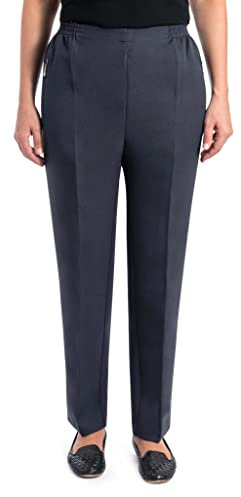 Alica Winter Schlupfhose, Gummizug, gerader Schnitt, Hosentaschen mit Reißverschluss, klassich einfarbig