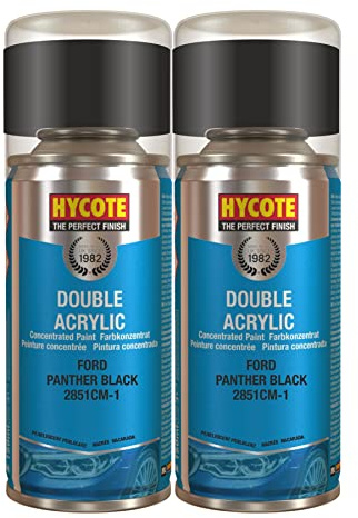Hycote XDFD414 Ford Panther Black (Pearlescent) 150ml *2