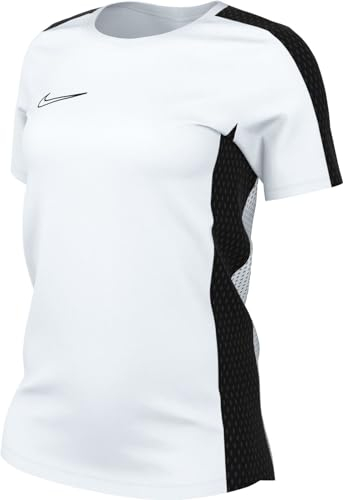 NIKE DR1338-100 W NK DF ACD23 TOP SS T-shirt Women's WHITE/BLACK/BLACK Size M