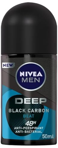 Nivea Roll On Men 50 ML Deep Beat (confezione da 6)