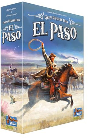 Lookout, Great Western Trail: EL Paso, Kennerspiel, Strategiespiel, 1-4 Spieler, ab 12+ Jahren, 60-90 Minuten, Deutsch