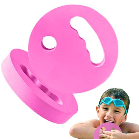 Lot de 2 disques d'exercice de piscine flottants en EVA pour la natation, l'aérobic et la remise en forme - Outil d'exercice confortable pour débutants, filles, jeunes, femmes, adolescents, hommes