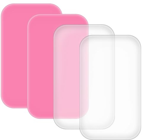 4PCS Silicone Lash Pad Silicone False Eyelash Holder Pads Rectangle Silicones Eyelash Extension Pad Lashes Grafting Gasket Pallet Eyelashes Extension Holder for Women and Lash Extensions Supplies Tool