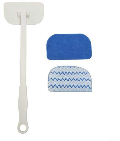 Svampborste för badrum med ergonomiskt handtag för rengöring av kakel, badkar och golv, lämplig för glasytor, tillverkad av material (C)