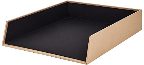 Rössler Papier 1335452620 - S.O.H.O. Corbeille de classement pour DIN A4, empilable, Kraft, 1 pièce