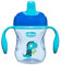 Chicco Training Trinklernbecher für Babies ab 6 Monaten, Auslaufsicherer Kinder Trinkbecher mit ergonomischer halbweicher Tülle, Ventil und abnehmbaren Griffen - Blau oder Grün 6921200000