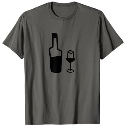 Bouteille et verre Grappa T-Shirt