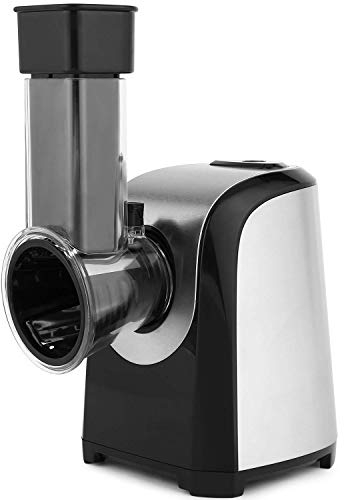 Meykey Tritatutto da Cucina,Tritatutto Multifunzione 5 in 1,Robot da Cucina 150W,Tritatutto per Verdura,Fresh Express,Argento