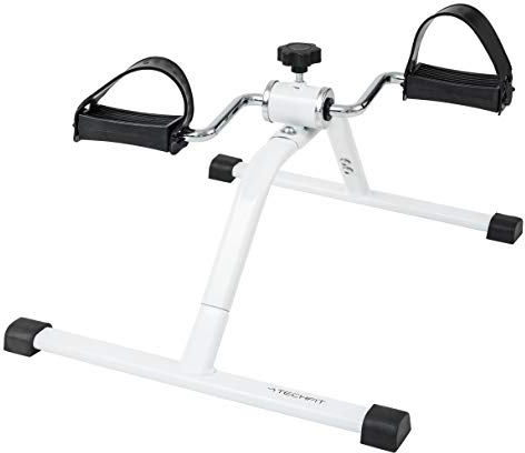 TechFit PED1-Pedal-Ausbilder, Mini-Heimtrainer für Heim und Büro, leichte Trainingsmaschine für Arme und Beine, geeignet für Erholung und leichtes Training