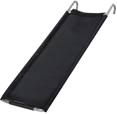 Escalera de trampolín, tobogán de trampolín, Escalera para niños para Todo Clima con Accesorios de Superficie Ancha para Juegos en Interiores y Exteriores, tobogán Seguro