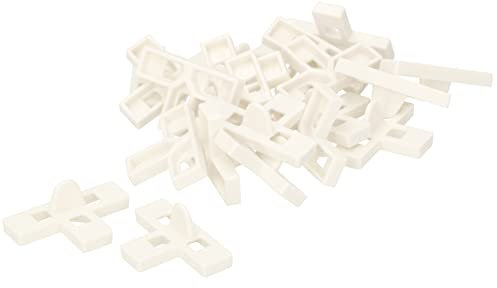 KOTARBAU® Cruceta para baldosas T, 10 mm - 20 unidades, Separadores para juntas, Espaciadores, Clips de nivelación de baldosas, Cruceta separadora en T para azulejos,