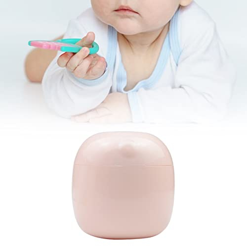 Caja de Esterilización de Chupete UV, Esterilizador de Luz UV Portátil, Desinfectante Acifier USB Recargable Long Standby Recargable Portátil Mini Baby Nipple Disinfector (Rosa)