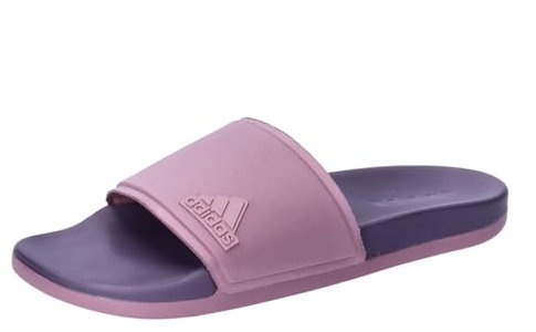 adidas Unisex Adilette Comfort Slides, wonder orchid/shadow violet, 40.5 EU