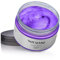 Hair Colour Wax, 120g Temporary Coloured Hair Paint Wax, Easy Washable Colour Change Hair Dye for Kids,Women,Men (Violet)