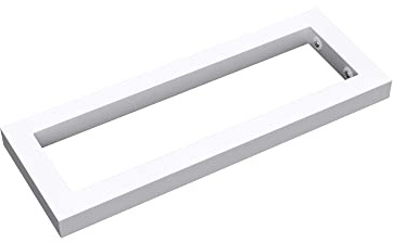 Mai & Mai Supporto da Parete per Lavandino Lavabo d'Appoggio Mensole WH01 Reggimensole Porta-Asciugamani in Acciaio Inossidabile BTH: 450mm, Bianco