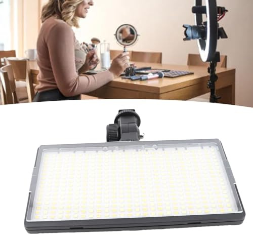 30W 416st LED Flat Panel Fill Light Lamp Fotografi Belysning Panel Kamera Studio Fill Light för Live Broadcast Foto Video