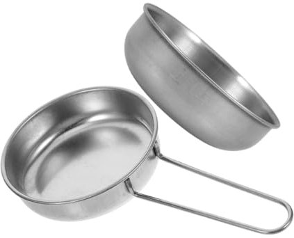 GREENADSCAPE 2piezas Extintor Inoxidable para Quemadores De Alcohol Tapa De Seguridad para Apagar De Mesa para Camping y Comidas