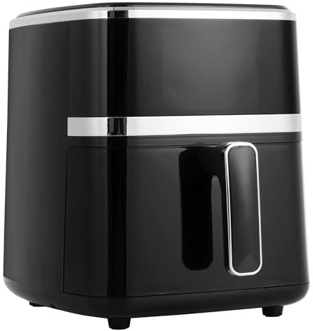Vencier 5L Digital Air Fryer - Large Family Size, 7-in-1 Rapid Air Technology, LED Display, Compact Space-Saving Design, Dishwasher-Safe Nonstick Basket, Healthy Oil-Free & Low Fat Cooking