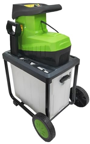 Trituradora De Ramas Eléctrica Jardín Frutas Pequeña For El Hogar Madera Alta Potencia Potente Y Silencioso(2800W 10M cable)