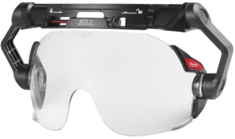 Milwaukee Bolt 4932479941 - Visiera universale per casco BOLT200 & BOLT100, trasparente