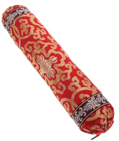 Ipetboom Cuscino Decorativo in Stile Cinese Cuscino Lombare Ricamo Cinese in Saraceno Morbido Per Mobili Orientali
