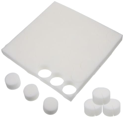 Veemoon Esponjas Hidropónicas Bloque de Esponja Transpirable Rápido Crecimiento de Color Blanco 100 para Cultivo Hidropónico de Vegetales y Plántulas para Cultivo en Invernadero