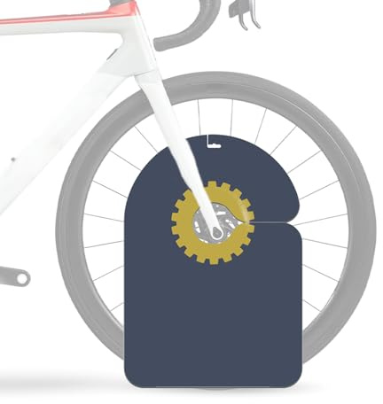 Genérico Cubierta Protectora para Rotor De Bicicleta, Protección Anticorrosión para Frenos De Disco, Protector De Limpieza para Pastillas De Freno De Disco Que Protege contra Salpicaduras Excesivas