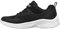 Skechers Herren Microspec Max Torvix Sneaker, Black Textile Black White Trim, 37 EU