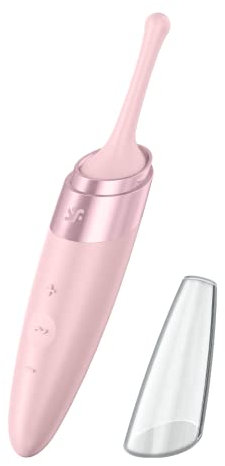 Satisfyer Twirling Delight Vibratore | Sex Toy impermeabile (IPX7) | Silicone delicato sulla Pelle | Punta Stimolante con Motore potente | Sex Toys Stimolazione ideale per Donne | 40 Programmi