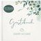 memoriecation Gästebuch Hochzeit mit Fragen zum Ausfüllen - Hochzeitsgästebuch für deine Traumhochzeit - Hochzeit Gästebuch, Hochzeitsbuch, Hochzeitsalbum, Hochzeitsgeschenk - Eukalyptus Creme